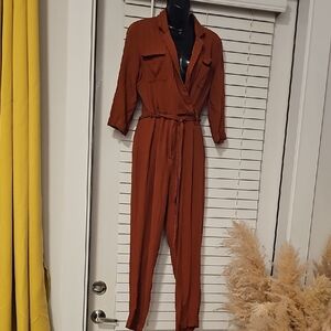 Fashion Nova Terracotta Jumpsuit